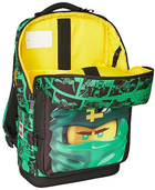 Zestaw szkolny Lego School Optimo Plus Ninjago Green Plecak + Torba sportowa (5711013098131) - obraz 8