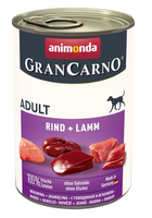 Вологий корм для собак Animonda Gran Carno Adult з яловичиною та ягням