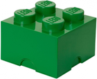 Контейнер для зберігання LEGO Storage Brick 4 Зелений (40031734) - зображення 1