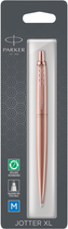 Кулькова ручка Parker Jotter XL Monochrome Pink Gold PG Trim Синя (3026981227592) - зображення 1