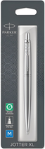 Кулькова ручка Parker Jotter XL Monochrome Stainless Steel CT Синя (3026981227608) - зображення 1