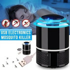 Знищувач комарів NOVA Mosquito killer lamp NV-818 від USB, Антимоскітна лампа-пастка від комарів електрична