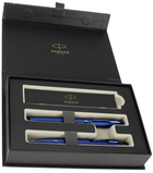 Zestaw Waterman Allure Deluxe Dark Blue Długopis + Pióro wieczne Niebieskie (5000005076388) - obraz 4