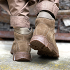 Тактические женские ботинки с гербом Kindzer натуральная кожа 40 койот - изображение 10