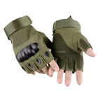 Тактичні рукавиці (без пальців, M) - зображення 1