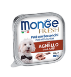 Вологий корм для собак Monge Dog Wet FRESH Ягня