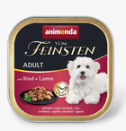 Корм влажный Animonda Vom Feinsten Adult with Beef+lamb для собак с говядиной и ягненком