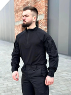 Тактичний костюм Убакс + штаний кайман чорного кольору Поліція ДСНС 56 - зображення 5
