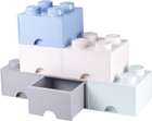 Pojemnik do przechowywania LEGO Storage Brick Drawer 4 z szufladą Szary (40051740) - obraz 5