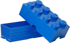 Pojemnik w kształcie klocka LEGO Storage Brick 8 Niebieski (40041731) - obraz 2