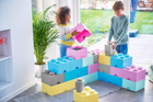 Pojemnik w kształcie klocka LEGO Storage Brick 8 Pastel yellow (40041741) - obraz 9