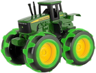 Traktor Tomy John Deere Monster Treads z dużymi podświetlanymi kołami (0036881464341) - obraz 1