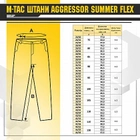 Тактические штаны M-Tac Aggressor Summer Flex Coyote Размер 30/34 - изображение 8