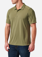Тактическая футболка мужская 5.11 Tactical Paramount Chest Polo 41298-837 M [837] Tank Green (888579740745) - изображение 4