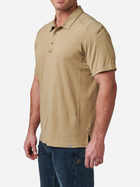 Тактическая футболка мужская 5.11 Tactical Paramount Chest Polo 41298-1090 L [1090] Elmwood Heather (888579740608) - изображение 4
