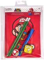 Блокнот Euromic Stationery Super Mario А5 з аксесуарами (5411217589694)