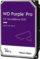 Dysk twardy Western Digital Purple Pro 14TB 7200rpm 512MB WD142PURP 3.5 SATA III - obraz 1