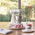 Кухонна машина KitchenAid CLASSIC 5K45SSEWH - зображення 10