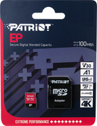 Карта пам'яті Patriot microSDXC 1TB Class 10 UHS-I/U3 + SD адаптер (PEF1TBEP31MCX) - зображення 3