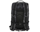 Тактический рюкзак с системой MOLLE Brandit US Cooper 40л 52x30x32 см с карманом для системы гидратации черный мультикам - изображение 3
