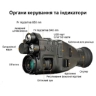 Монокуляр Henbaker CY789 з нічним баченням до 400м з кріпленням для прицілу і пікатіні, Wi-Fi - зображення 4