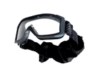 Балістична тактична маска Bolle X1000 Tactical Goggles Anti-Fog & Anti-Scratch Ballistic Lens Чорний - зображення 10