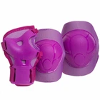 Комплект защиты Zelart ENJOYMENT SK-4684 S Фиолетовый