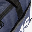 Спортивна сумка тканинна Adidas Linear Duffel S HR5353 Темно-синя/Чорна (4066751024944) - зображення 4