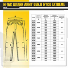Брюки M-Tac Army Gen.II NYCO Extreme Multicam Размер 38/32 - изображение 9