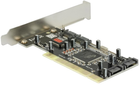 Контролер RAID Delock PCI - 4 x SATA з RAID (4043619701544) - зображення 2