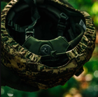 Маскировочный кавер чехол на каске PASGT и MICH для баллистического шлема раскраски Хищник - изображение 4