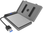 Obudowa zewnętrzna ICY BOX dla SSD/HDD 2.5" SATA Grey (IB-AC603b-U3) - obraz 3