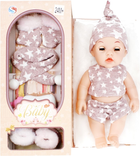 Lalka bobas Mega Creative Baby w garniturze z gwiazd 30 cm (5905523601824) - obraz 5