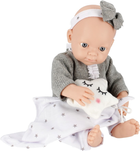Lalka bobas JQ Baby z kocem i poduszką w kształcie gwiazdy 30 cm (5904335891928) - obraz 5