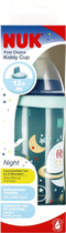 Kubek niekapek Nuk First Choice Kiddy Cup Night Zielony 300 ml (4008600439936)