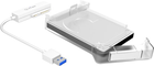 Adapter ICY BOX SSD/HDD 2.5" SATA - USB 3.0 White (IB-AC703-U3) - obraz 2