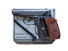 Пневматичний пістолет Borner PM 49 Макаров + 4 шт СО2 + 250 шар BB - зображення 4
