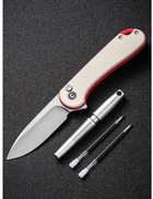 Комплект ніж складаний, ручка Civivi StellarQuill Pen & Button Lock Elementum II Knife Combo Gift Pack C23049 - зображення 5