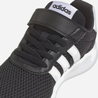 Підліткові кросівки для хлопчика adidas Lite Racer 3.0 El K HQ3763 38 Чорний/Білий (4066748642670) - зображення 3