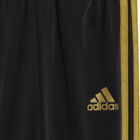 Дитячий спортивний костюм (толстовка + штани) для хлопчика Adidas I 3S Shiny TS HR5874 68 см Чорний/Золотистий (4066748145874) - зображення 4