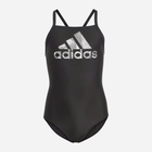 Підлітковий суцільний купальник для дівчинки Adidas Big Logo Suit HS2213 170 см Чорний (4066752817835) - зображення 1