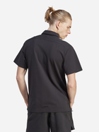 Поло чоловіче Adidas Z.N.E. Premium Polo IA3124 S Чорне (4066763378417) - зображення 3