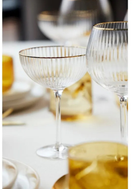 Набір келихів Lyngby Glas Palermo Cocktail Gold 315 мл 4 шт (5722000146346) - зображення 4