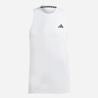 Koszulka bez rękawów męska Adidas TR-ES FR SL T IC6947 L Biała (4065432924962) - obraz 4