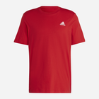 Koszulka męska bawełniana Adidas M SL SJ Tee IC9290 2XL Czerwona (4066745409955) - obraz 4