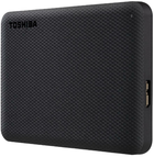 Dysk twardy Toshiba Canvio Advance 2TB 2.5" USB 3.2 Czarny (HDTCA20EK3AA) - obraz 2