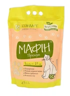 Бентонитовый наполнитель Мафин Премиум для кошачьего туалета, стандарт 4.5 л