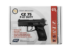 Пистолет пневматический ASG CZ 75 P-07 Duty Nickel Blowback BB кал. 4.5 мм - изображение 4