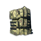 Тактичний штурмовий рюкзакT147 два відділи, дві кишені, додаткове кріплення розм 50*35*30 см камуфляж - изображение 7