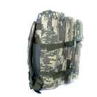 Тактичний рюкзак 18051-1 армійський два відділення фронтальні кармани 35л Розмір 50*30*23,камуфляж - зображення 4